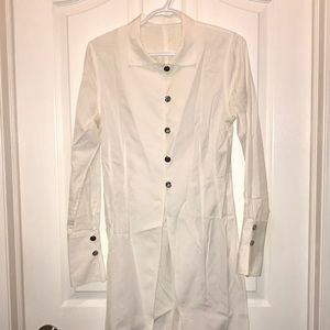 🧵 White Long Sleeve Blazer